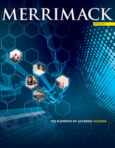 Merrimack Magazine Spring 2017 Cover